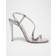 Christian Louboutin Rosalie 100 Leather Sandals - Grey