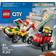 LEGO City Billøp mellom Pizzabil og Brannbil 60458