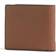 Michael Kors Hudson Pebbled Leather Slim Wallet - Brown
