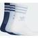 Mid Cut Crew Socks 3 Pack - Wonder Blue/Night Indigo/White