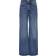 Only Hope High waist Wide Leg Fit Jeans - Blue/Medium Blue Denim