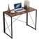 House of Home Folding Rustic Brown Writing Desk 50x100cm