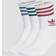 adidas Mid Cut Crew Socks 3 Pack - White/Glow Pink/White