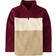 The Children's Place Boy's Colorblock Microfleece Half Zip Pullover - Burgundy