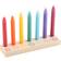 Something Different Energy Seven Chakra Beige Candle Holder 1.6cm