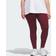 Essentials High-Waisted Logo Leggings - Shadow Red/White