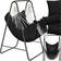 tectake Swing Chair Alison 3 Thick Pillows