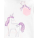 Carter's Toddler Unicorn 100% Snug Fit Cotton Pajamas 4-piece - Pink/Purple