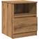 vidaXL 856500 Artisan Oak Sängbord 40x40cm