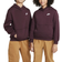 Nike Older Kid's Sportswear Club Fleece Pullover Hoodie - Burgundy Crush/White (FD3000-652)