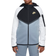 Nike Big Kid's Sportswear Tech Fleece Full Zip Hoodie - Cool Grey/Black/White/Metallic Gold (HV5867-065)