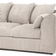 Furnishings For Less UK Jumbo Cord Cream Sofa 265cm 3pcs 5 Seater