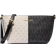 Michael Kors Jet Set Small Two Tone Logo Crossbody Bag - Black/White