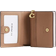 Coach Snap Wallet In Signature Canvas - Gold/Sand/Chalk