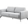 More4Homes Oslo Light Grey Sofa 191cm 3 Seater