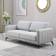 More4Homes Oslo Light Grey Sofa 191cm 3 Seater