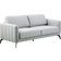 More4Homes Oslo Light Grey Sofa 191cm 3 Seater