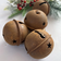 Temu Vintage Large Bells Rusty Christmas Tree Ornament 8cm 4pcs