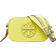 Tory Burch Mini Miller Croc Embossed Crossbody Bag - Lemon Chiffon