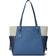 Michael Kors Voyager Small Color Block Logo Tote Bag - Dk Chbry Mlt