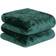 Dreamscene Faux Fur Mink Throw Blankets Green (240x200cm)