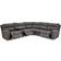 Ashley Furniture Next Gen Durapella Collection Slate Sofa 6 Seater