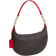 Coach Payton Hobo Bag In Signature Canvas - Gold/Walnut/Bold Red