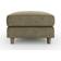 Dunelm Flori Olive Foot Stool 40cm