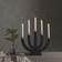Star Trading Eli Grey Adventsljusstake 37cm