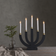 Star Trading Eli Grey Candle Bridge 37cm