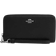 Coach Long Zip Around Wallet - Smooth Leather/Silver/Black