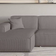 Fun-Möbel U-form Celes Premium Taupe Sofa 379cm 5 Seater