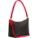 Coach Zip Top Shoulder Bag in Signature Canvas - Gold/Walnut/Bold Red