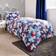 OHS Abstract Camo Single Duvet Cover Blue (200x135cm)