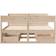 vidaXL Solid Pine 170x218cm