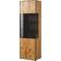 Massivmoebel24 Starnberg Natural Glass Cabinet 65x201cm