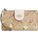 Coach Phone Wallet In Floral Print - Signature Canvas/Gold/Light Khaki Chalk Multi