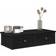 vidaXL 859942 Black Wall Shelf 60cm