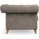 Dunelm Pimlico Luxury Chenille Mushroom Sofa 246cm 4 Seater