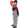 Amscan Boys Halloween Two Faced Jester Clown Costume