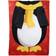 Snug Rug Penguin Fleece with Sleeves Blankets White, Black (183x137cm)