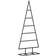 vidaXL Christmas Tree in Metal Black Julpynt 90cm