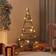vidaXL Christmas Tree in Metal Black Julpynt 90cm