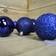 Samuel Alexander Shatterproof Baubles Midnight Blue Christmas Tree Ornament 6cm 24pcs