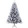 EVRE Snow Flocked White Christmas Tree 240cm