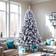 EVRE Snow Flocked White Christmas Tree 240cm