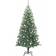 vidaXL LEDs&Balls&Snow Green/White/Rose Gold Julgran 240cm