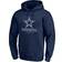 Fanatics Dallas Cowboys Logo Team Lockup Fitted Pullover Hoodie