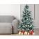 Shatchi Pre-Lit Lapland Fir Cool White Christmas Tree 210cm