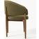 Westwing Collection Nemo Olive Green/Dark Ash Køkkenstol 81cm